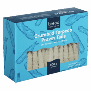 Prawn Crumbed Torpedo 26/30  500G