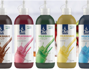 Milkshake Chef Syrup Assorted 1L