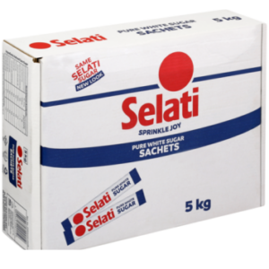 Sugar Tubes White (1000x5g) Selati