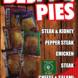 Pie Excelsior Baked Beefy (12's) 160g