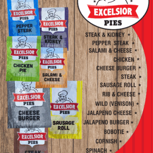 Pie Excelsior Baked Each 200g