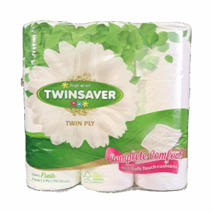 Toilet Paper Tw Unwrapped 2 Ply (9'S)